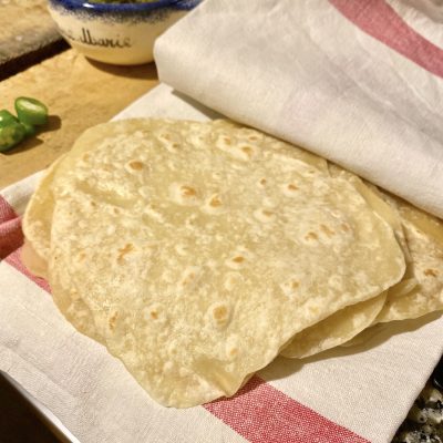 Homemade Butter Tortilla Recipe - Tortilla Recipe - Landen Kerr
