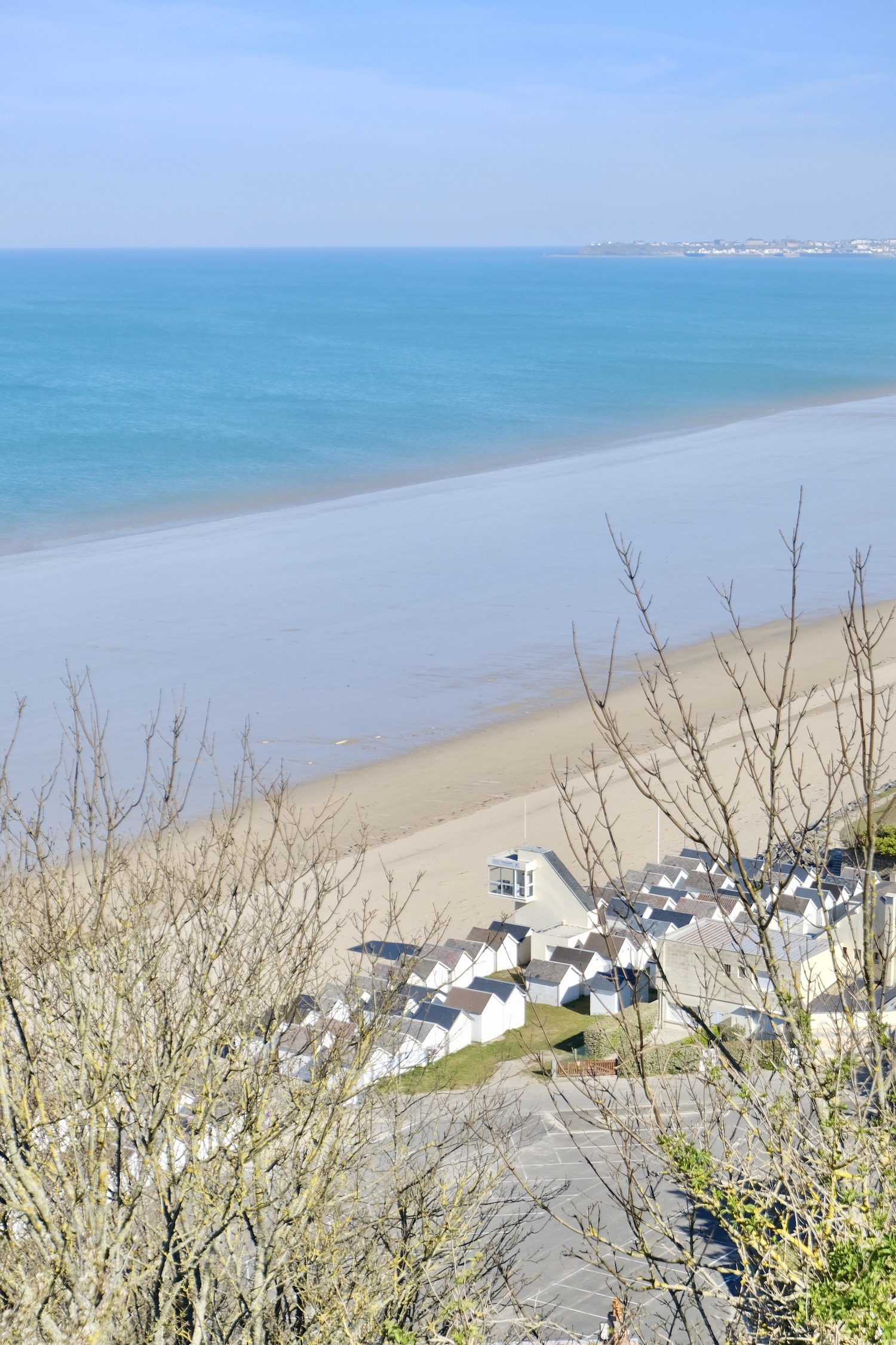 Carolles Normandy beach