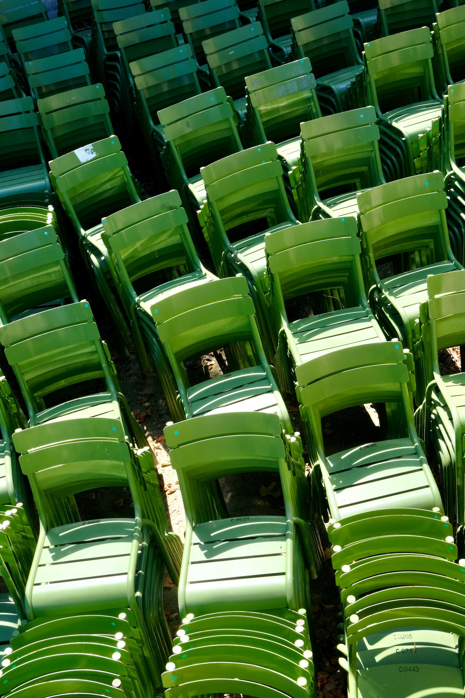 Paris green chair