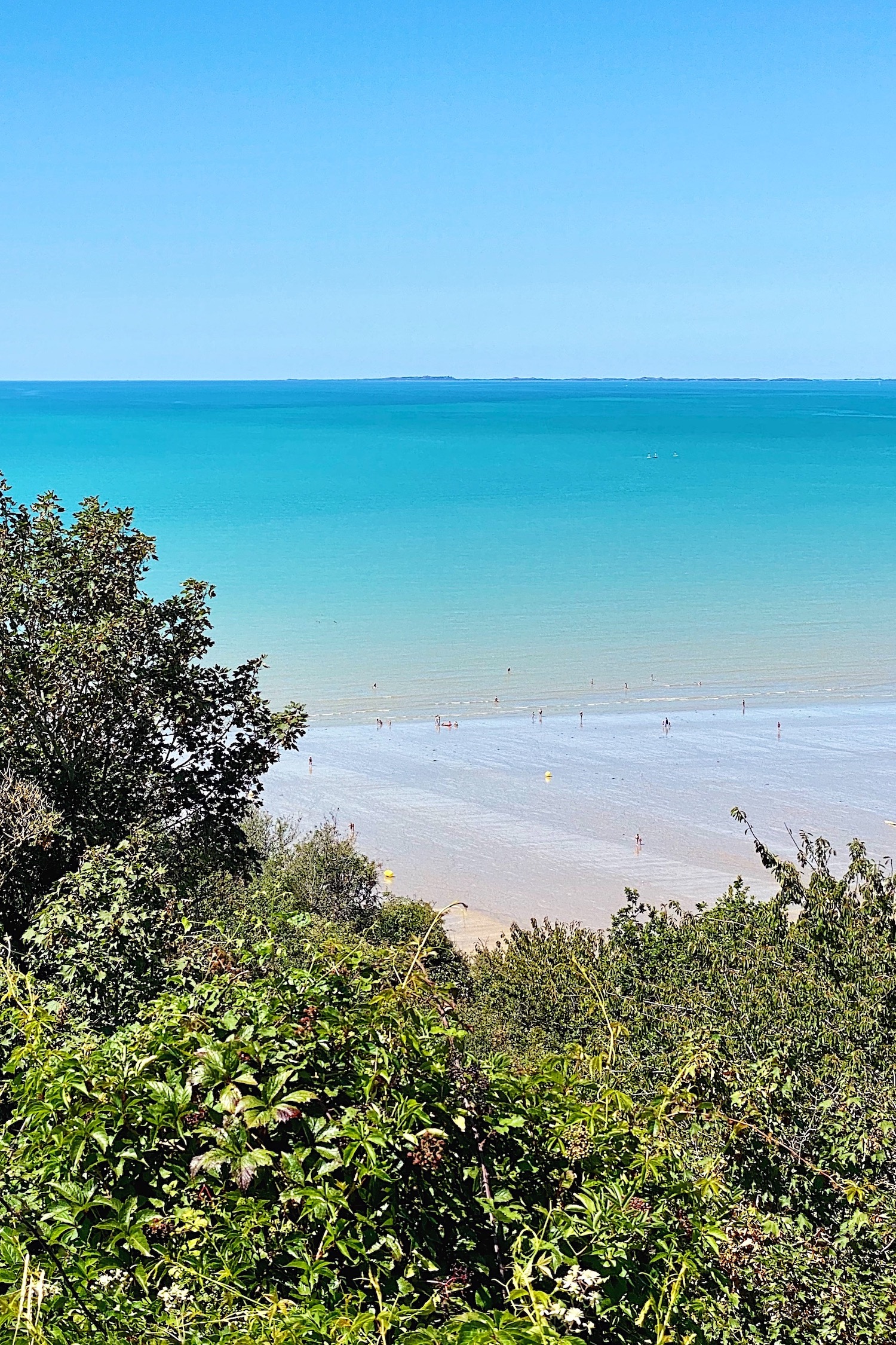 Carolles Normandy beach