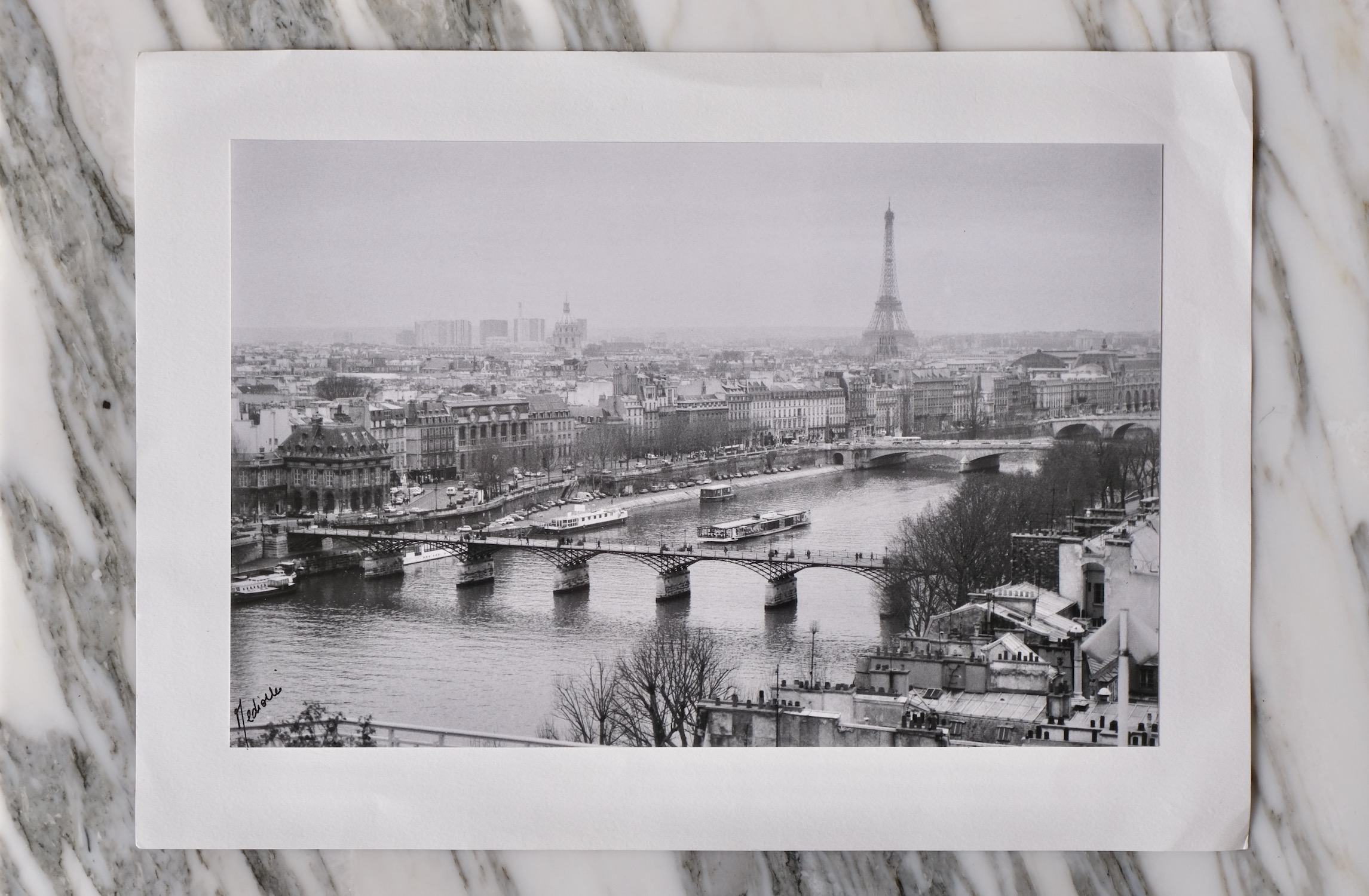 Paris original silver print photograph