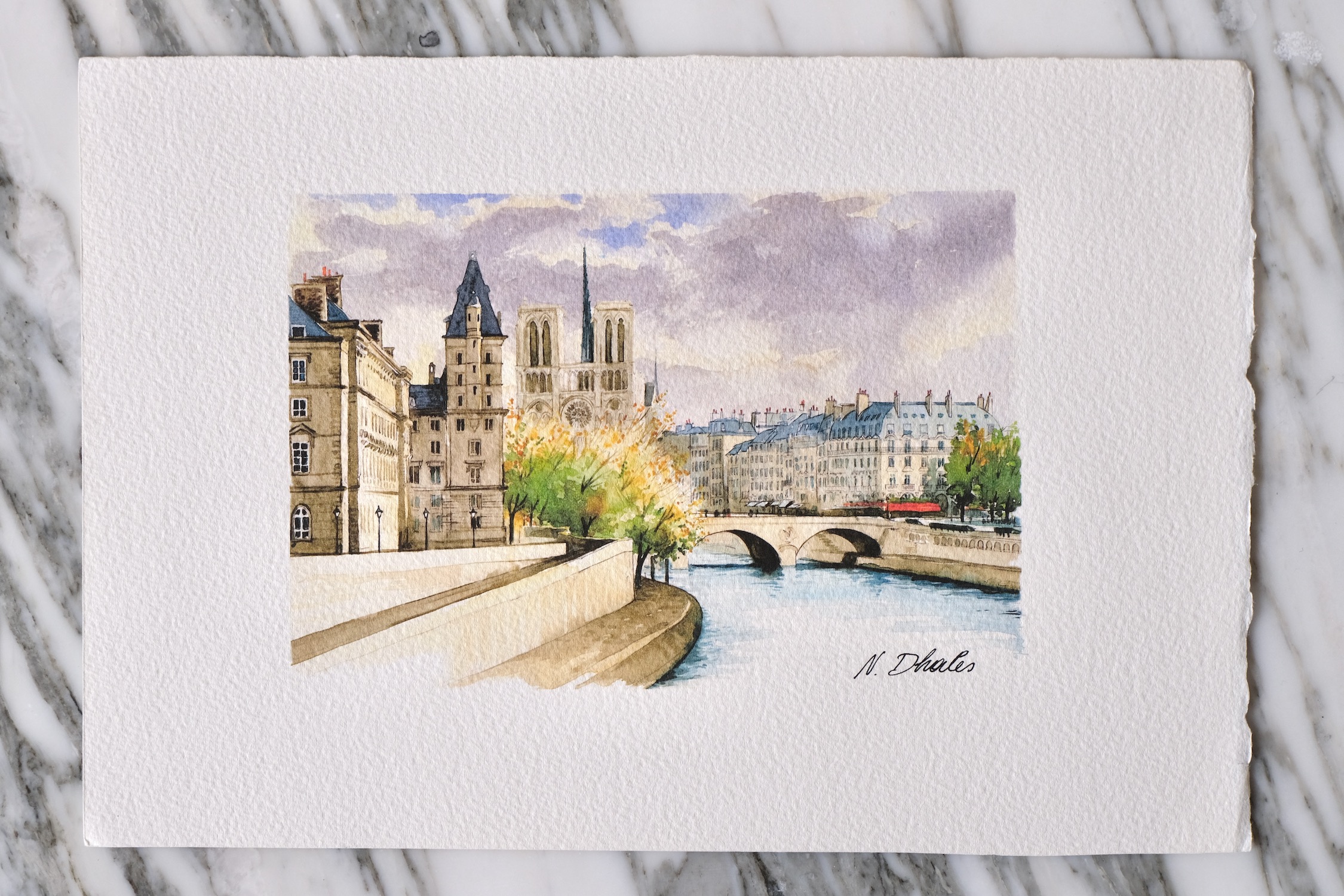 Bouquinistes Collaboration French Face