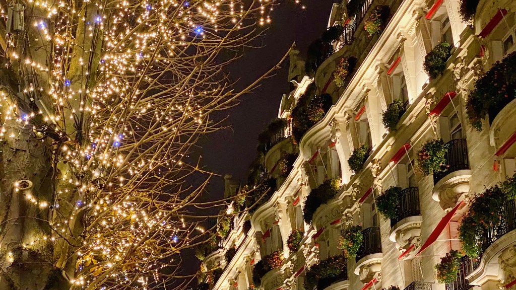 the most beautiful christmas lights in paris