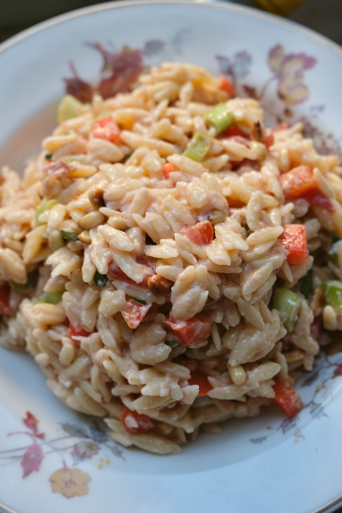 orzo salad with goat cheese recipe