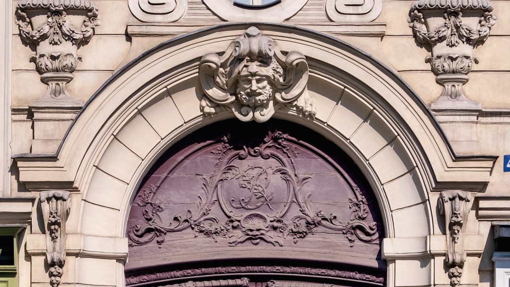 purple door on the left bank featured