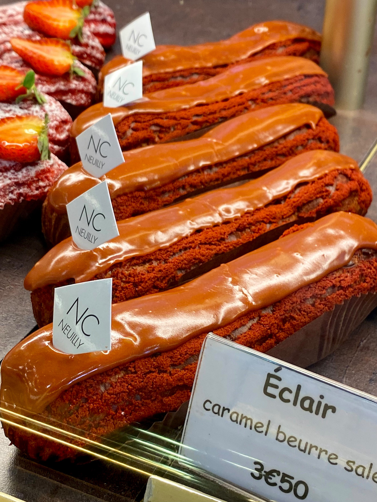 caramel beurre salé éclair