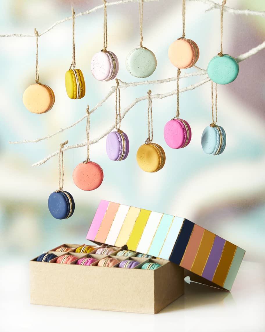 french macaron ornaments