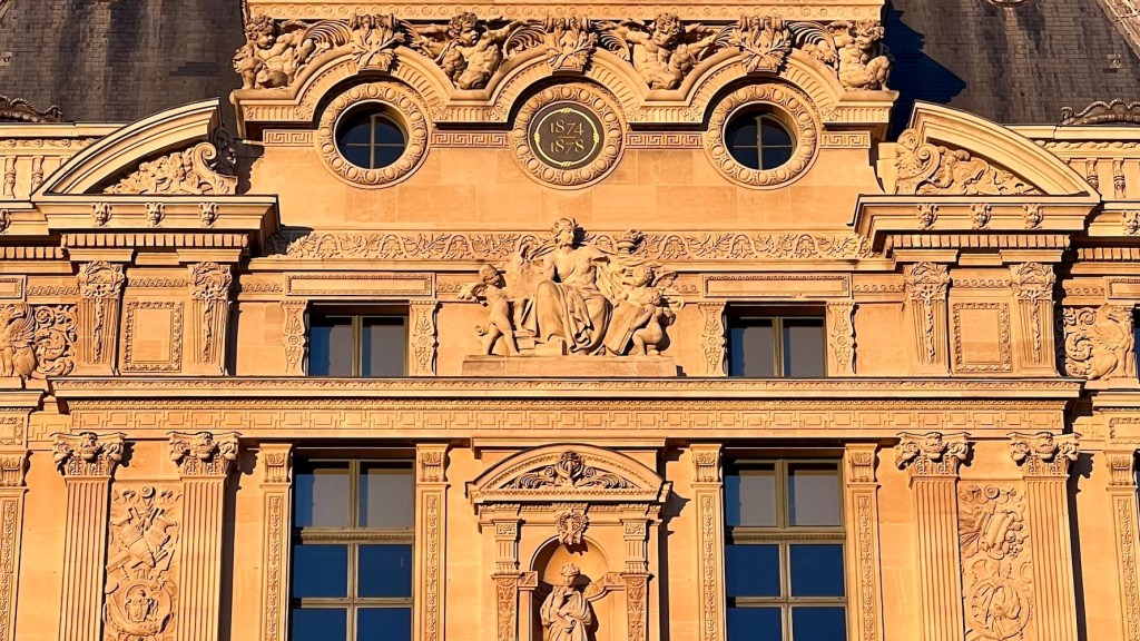 weekend links week two golden light louvre
