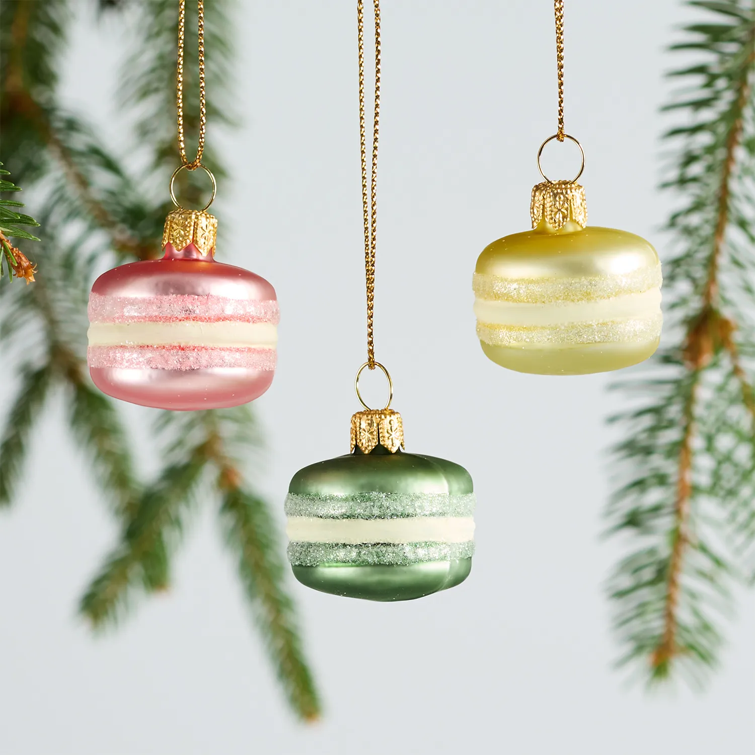 macaron ornament set