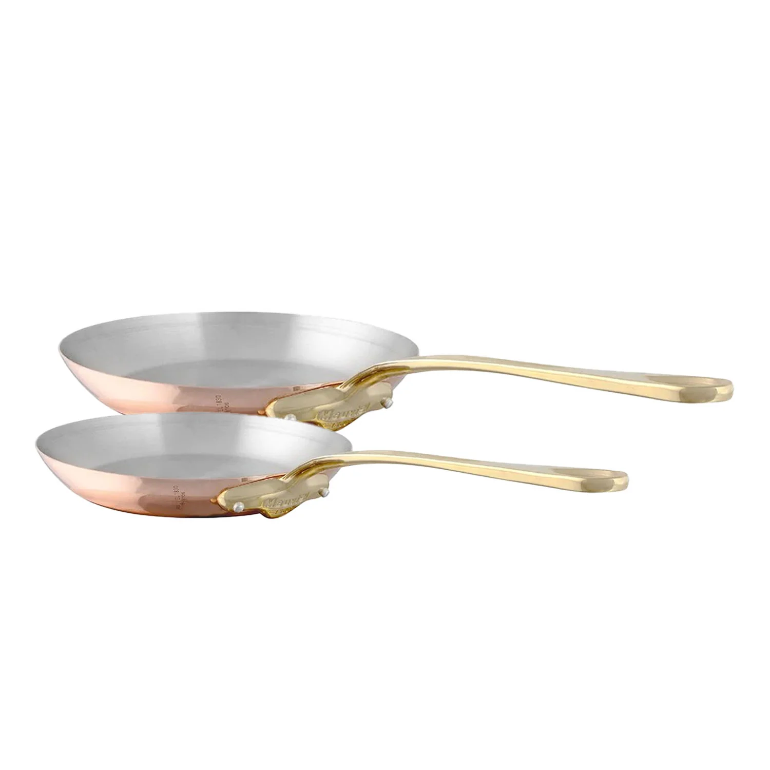 mauviel 1830 copper frying pan set