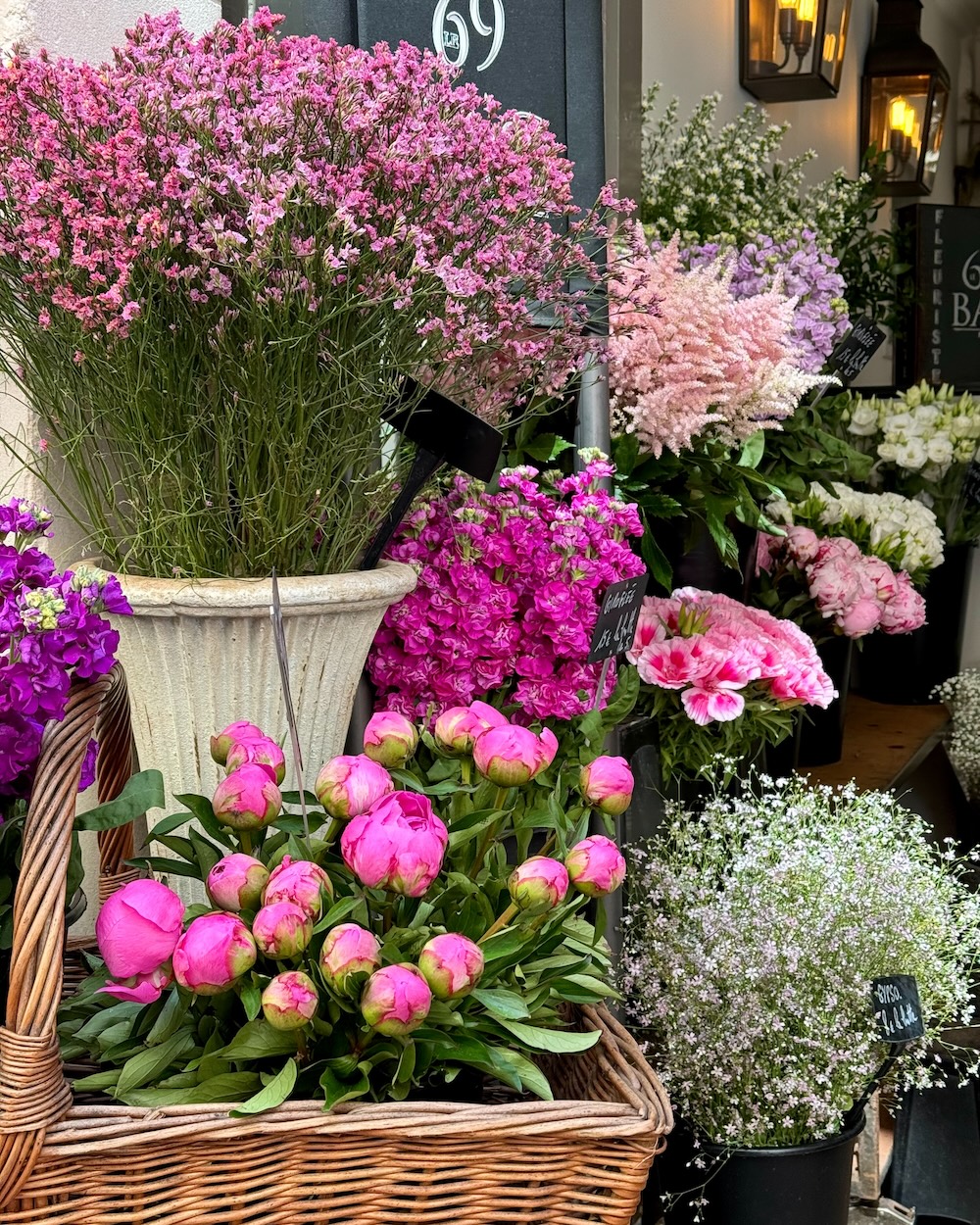 may 2024 recap pink flowers paris