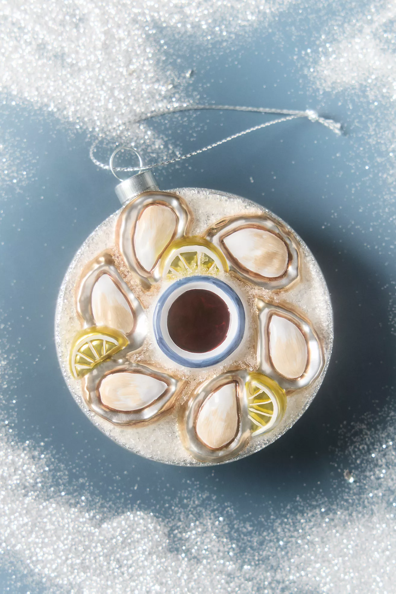 oyster platter ornament