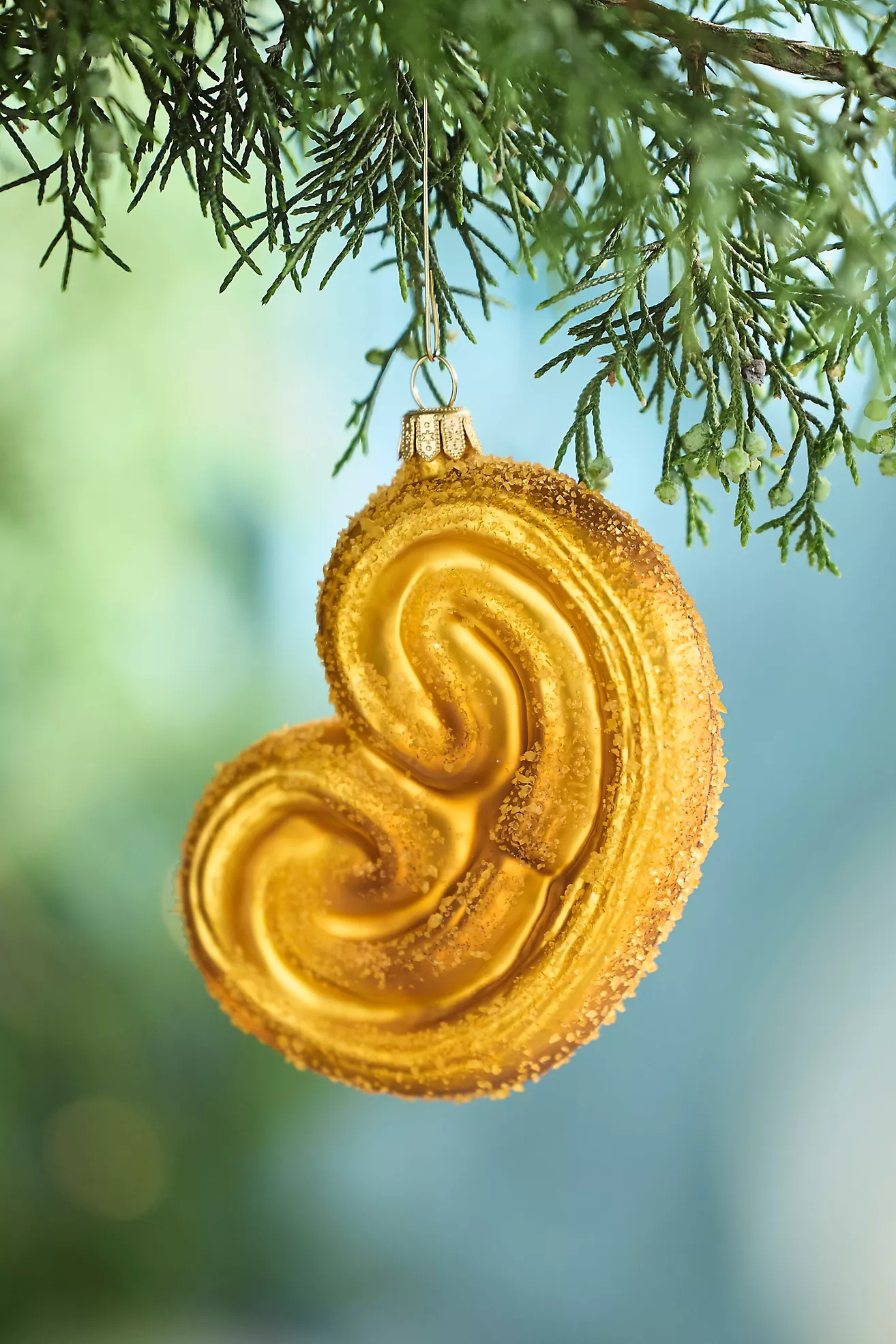 palmier glass ornament