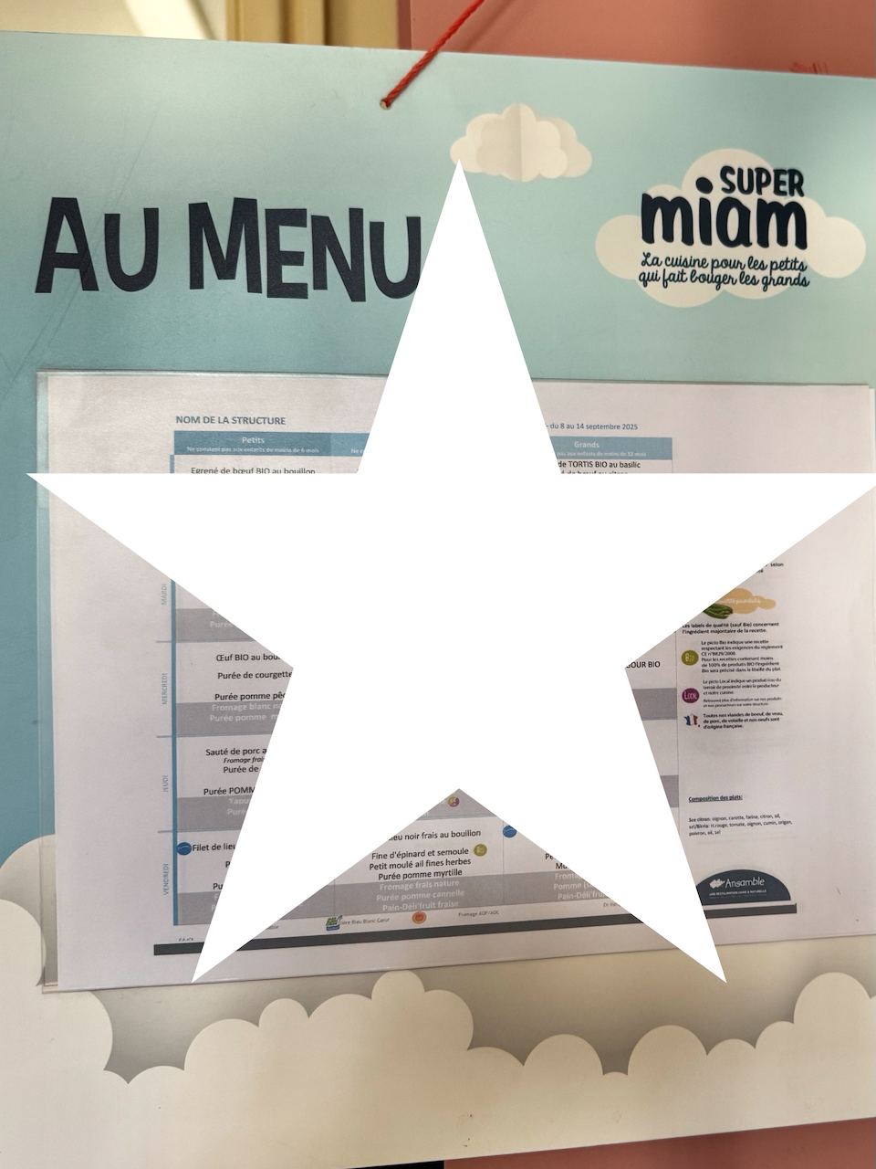 what my toddler eats at daycare in paris