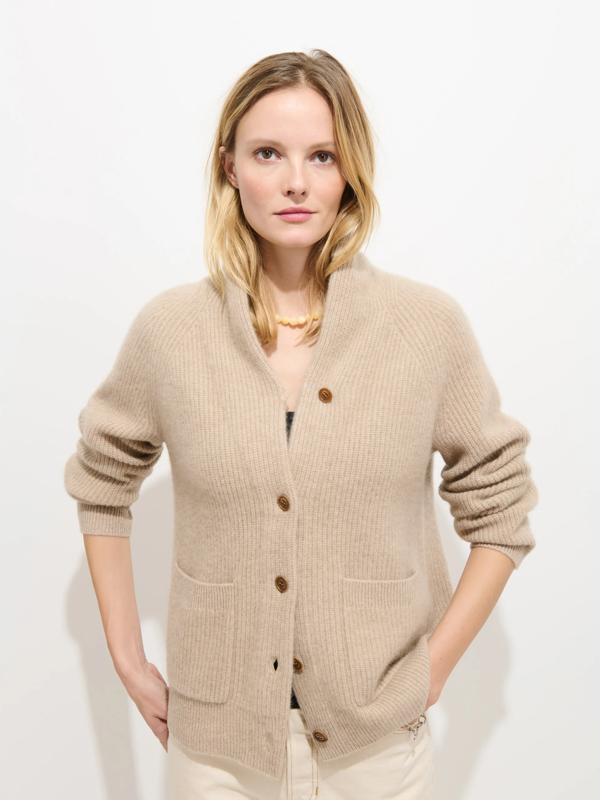 alex mill st germain cashmere cardigan